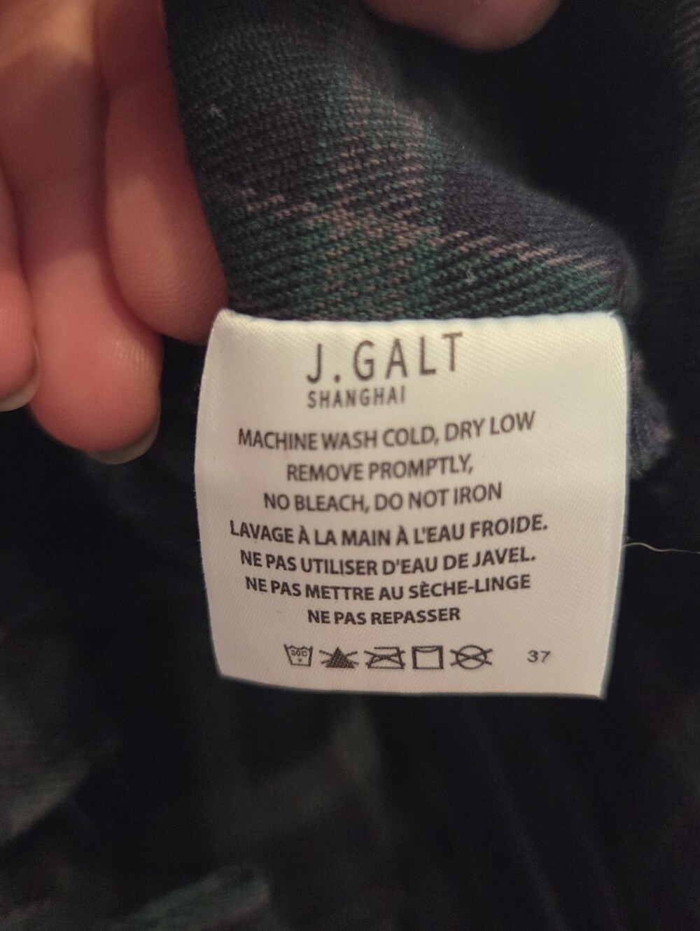 John Galt Plaid A-Line Mini Skirt - Picture 12 of 13